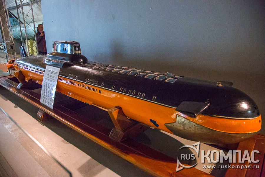 Модели подводных лодок в Северодвинске Макет 29